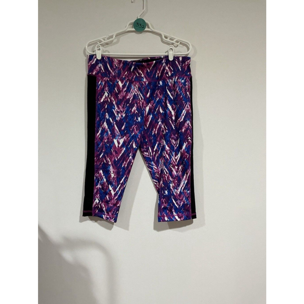 Woman’s Rainbeau Capri Pink/blue/black Xl